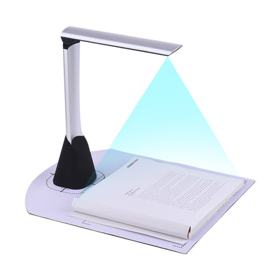 Portable High-Speed USB Book Picture Document Camera Scanner 5 Mega-pixel HD High-Definition Max with OCR Function LED Light