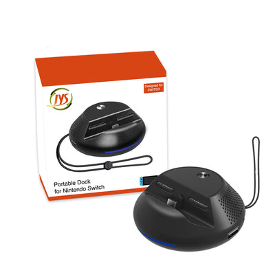 Round Cooling Portable Base For Game Console