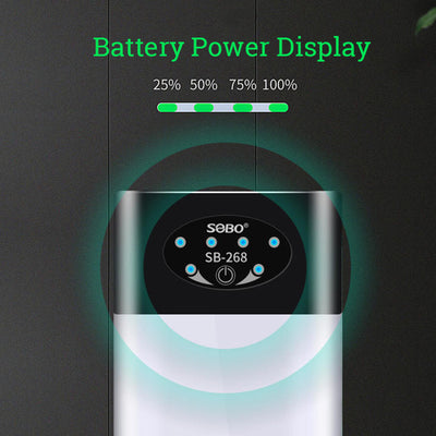 Songbao Small Aquarium Oxygen Pump Ultra-quiet Charging Two Users Outdoor Fishing